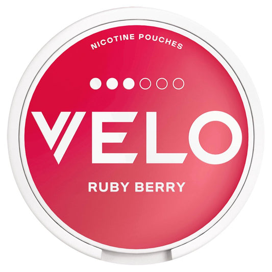 Velo Nicotine Pouches 10mg - Ruby Berry