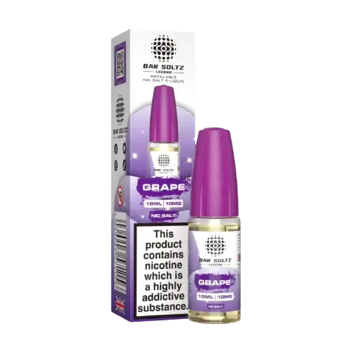 BAR SOLTZ LEGEND -  SALTS BOX OF 10 Bar SoltzNot Found Vape wholesale supplies