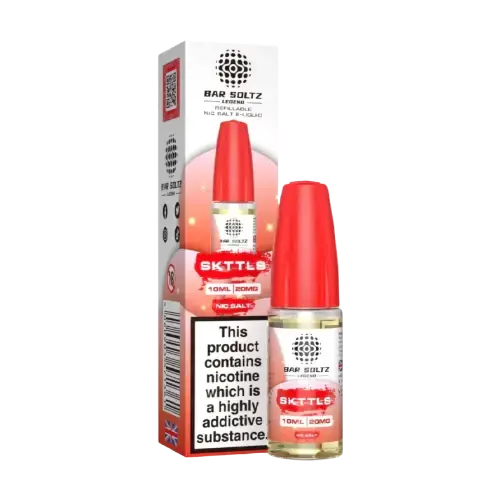 BAR SOLTZ LEGEND -  SALTS BOX OF 10 Bar SoltzNot Found Vape wholesale supplies