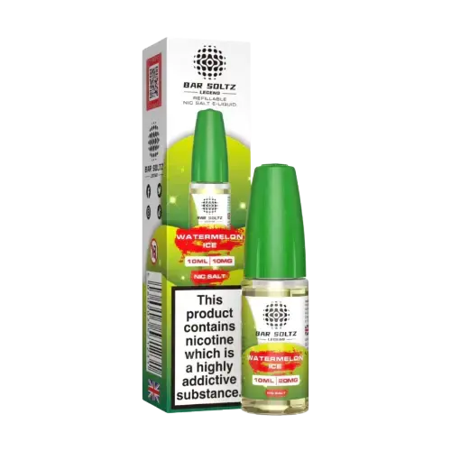 BAR SOLTZ LEGEND -  SALTS BOX OF 10 Bar SoltzNot Found Vape wholesale supplies