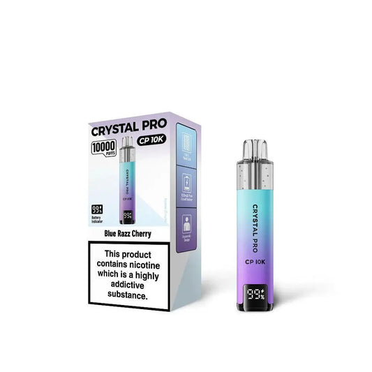 Crystal Pro CP 10K Prefilled Pod Kit   10,000 Puffs | Box of 5 | Wholesale UK Crystal