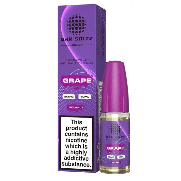 Bar Soltz Legend Nic Salts Pack of 10 My Store