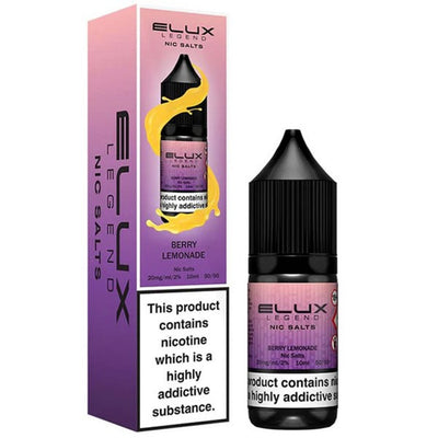 Elux Legend Nic Salts 20mg - Berry Lemonade