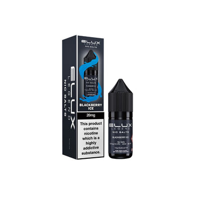 Elux Legend Nic Salts 20mg - Blackberry ice (New Flavour)