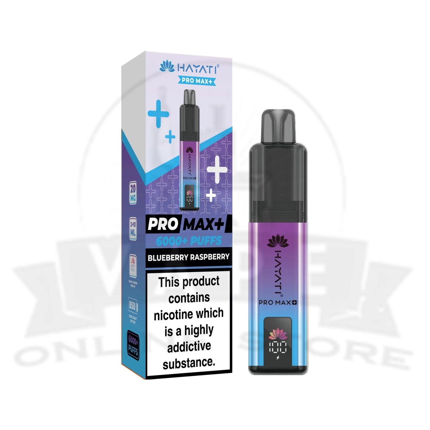 Hayati PRO MAX+ 6000+ Kits Blueberry Raspberry