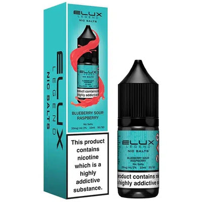 Elux Legend Nic Salts 20mg - Blueberry Sour Raspberry