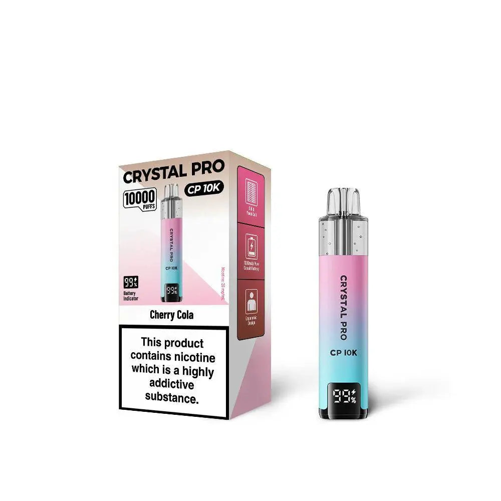 Crystal Pro CP 10K Prefilled Pod Kit 10,000 Puffs | Box of 5 | Wholesale UK Crystal