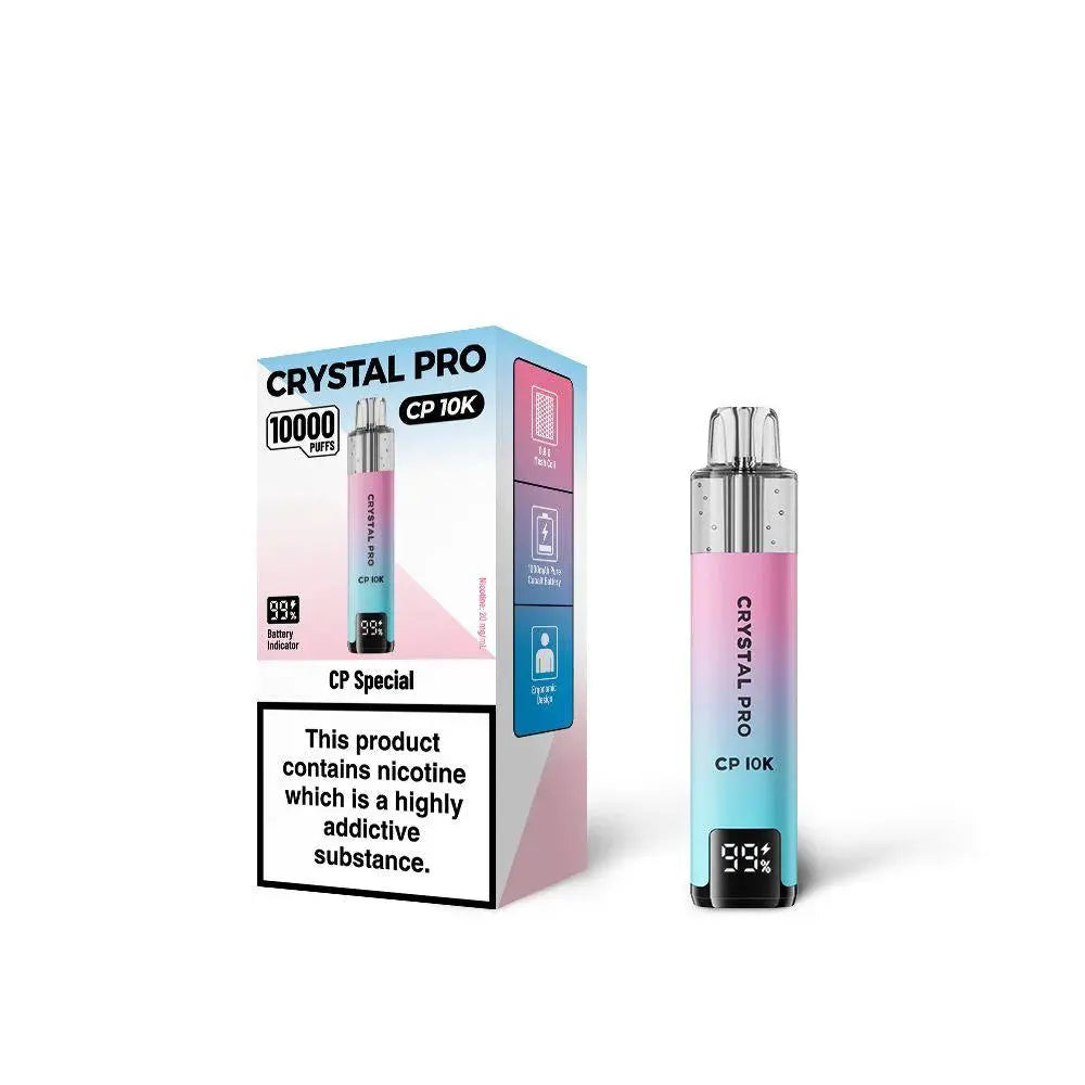 Crystal Pro CP 10K Prefilled Pod Kit 10,000 Puffs | Box of 5 | Wholesale UK Crystal