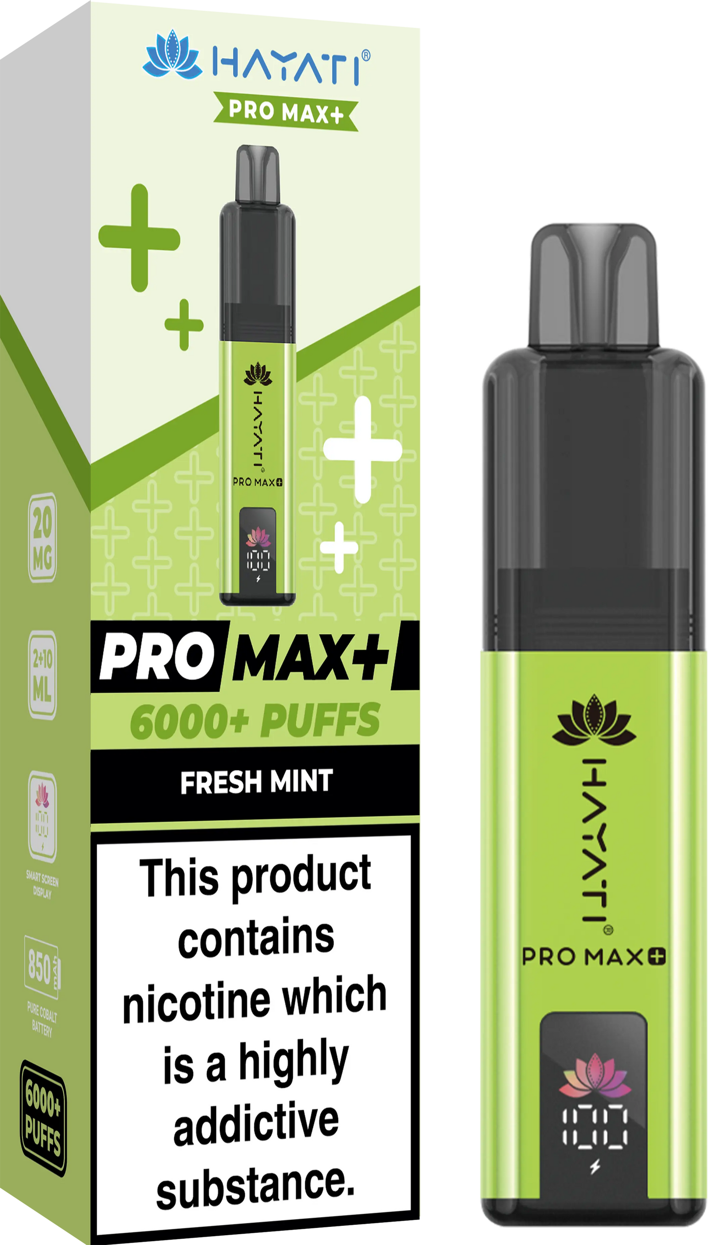 Hayati Pro Max 6000 Puffs Disposable Vape Pack of 10 - Vape wholesale supplies
