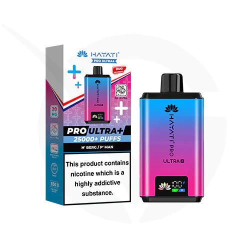 Hayati PRO ULTRA+ 25000+ PUFF  H' Berg P' Man
