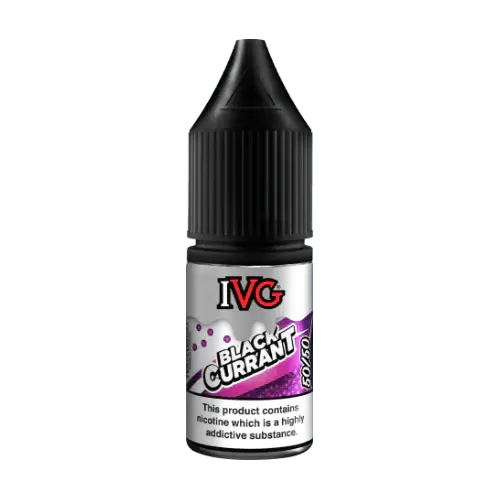 IVG - 50/50 - BLACKCURRANT - 10ML BOX OF 10 My Store