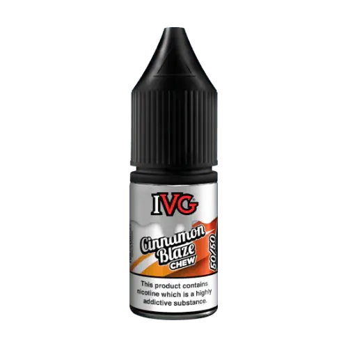 IVG - 50/50 -CINNAMON BLAZE  - 10ML BOX OF 10 My Store