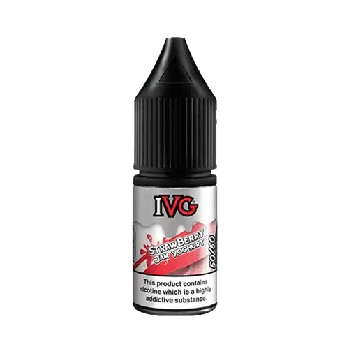 IVG - 50/5 STRAWBERRY JAM YOGHURT  10ML BOX OF 10 My Store