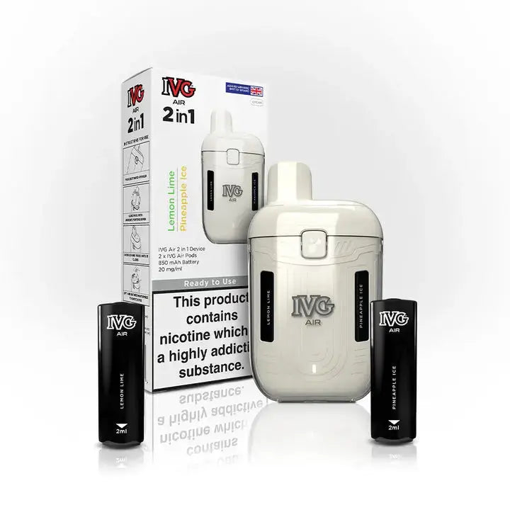 IVG Air 2 In 1 Starter Kit-Box of 5 IVGNot Found Vape wholesale supplies