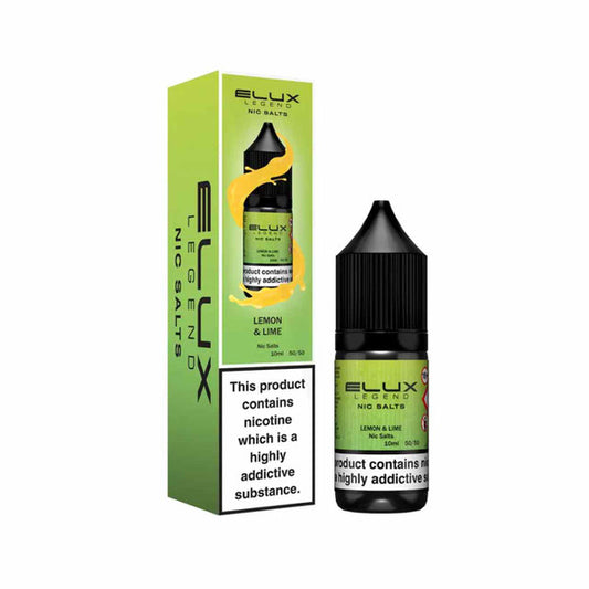 Elux Legend Nic Salts 10mg - Lemon Mint
