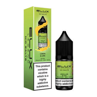 Elux Legend Nic Salts 20mg - Lemon Lime