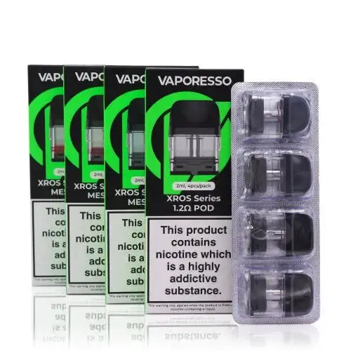Vaporesso Xros Replacement Pods ( Pack of 4) - Vape Mart Uk