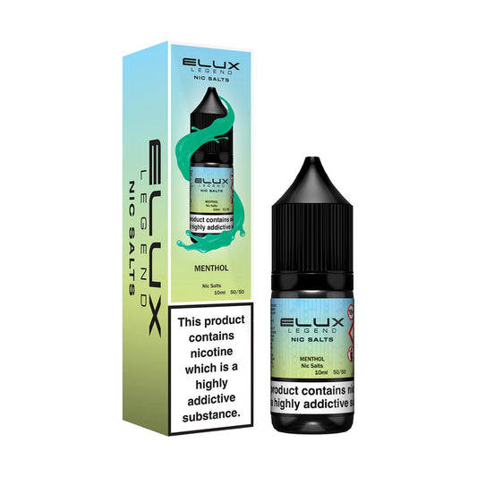 Elux Legend Nic Salts 10mg - Menthol