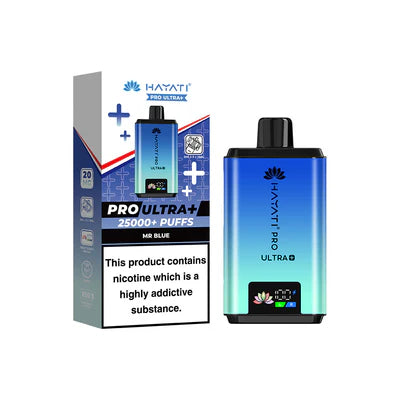 Hayati PRO ULTRA+ 25000+ PUFF  Mr Blue