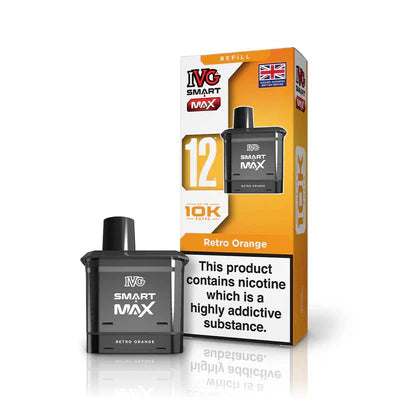 IVG Smart Max 10K Pods  Retro Orange