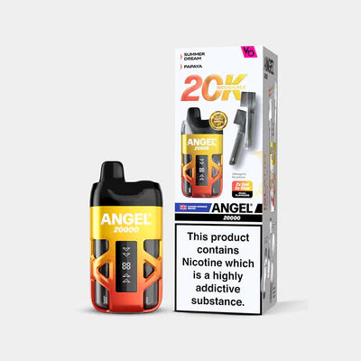 Angel 20K Puff Reusable  Island Edition (Summer Dream \ Papaya) NEW