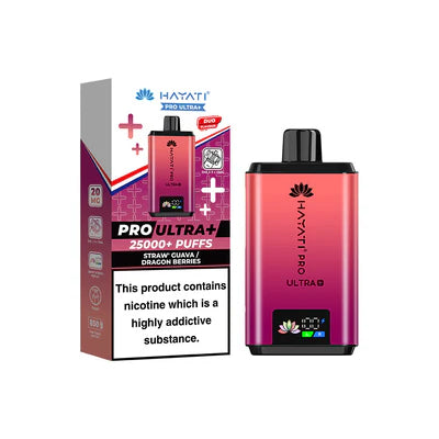 Hayati PRO ULTRA+ 25000+ PUFF  Straw' Guava Dragon Berries
