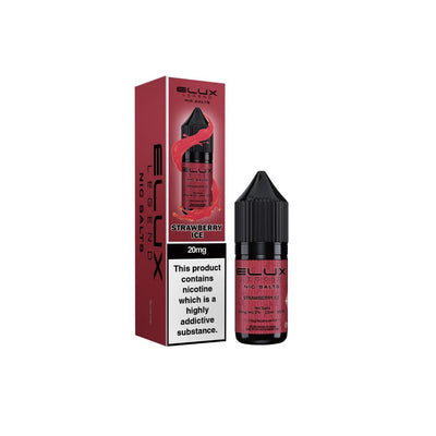 Elux Legend Nic Salts 20mg - Strawberry ice (New Flavour)