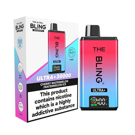 Bling 30K Puffs - Cherry Watermelon / Watermelon Ice