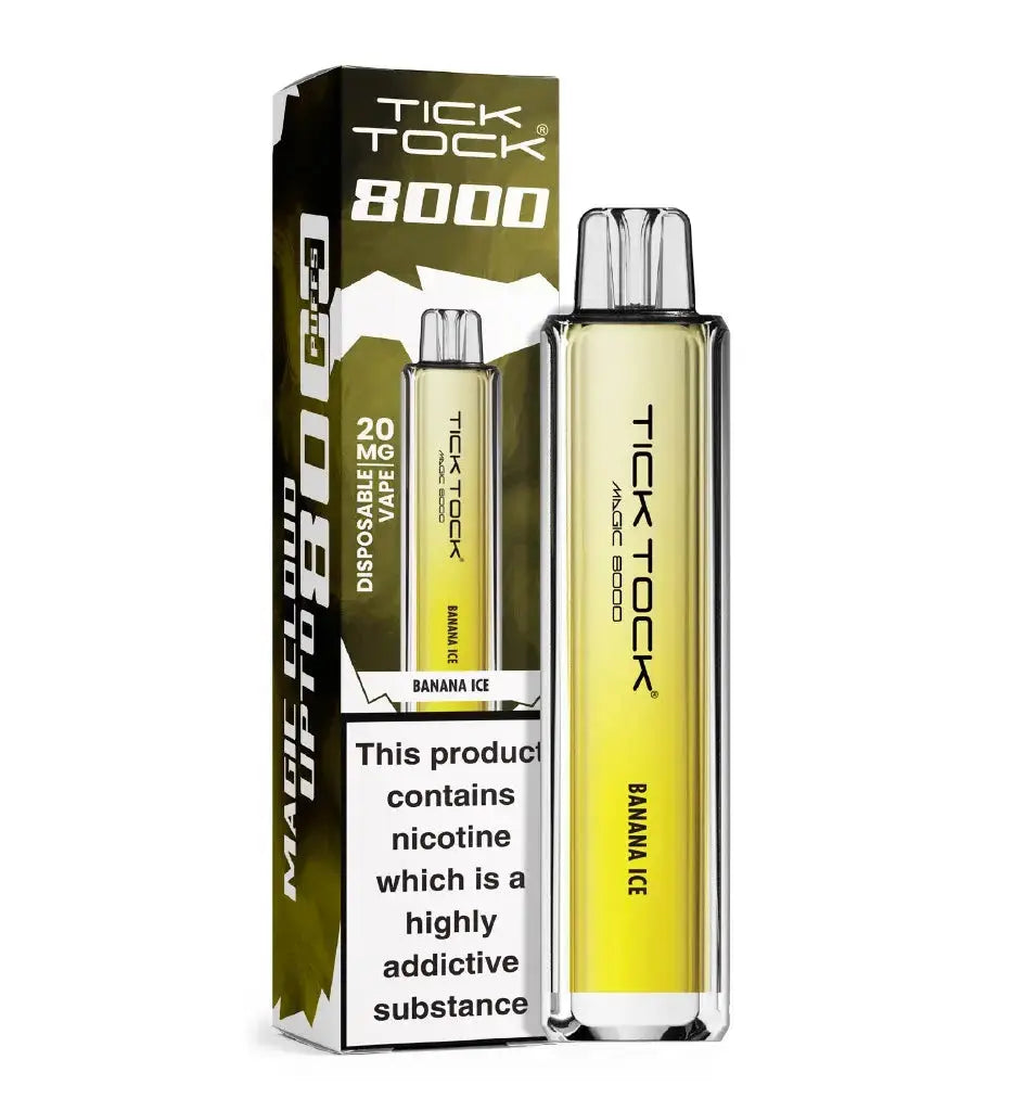 Tick Tock Magic 8000 Disposable Vape - Vape Mart Uk