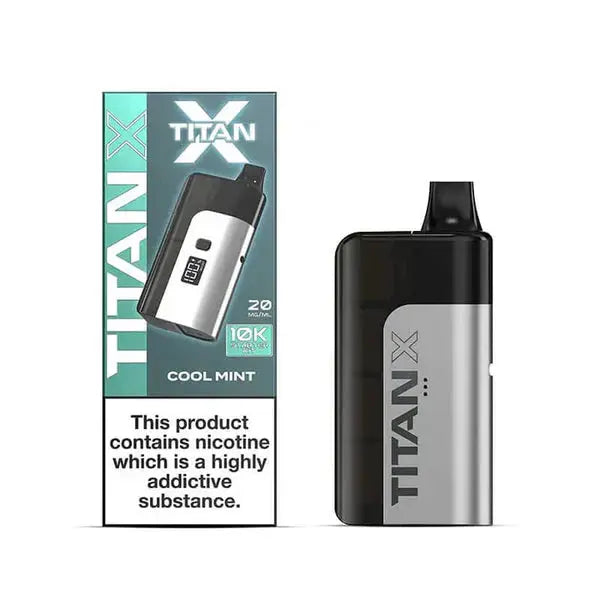 Titan X Prefilled Rechargeable Pod Vape Kit - Box of 5 | Wholesale Vape Supplies UK My Store