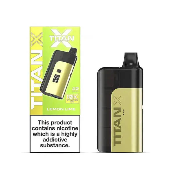 Titan X Prefilled Rechargeable Pod Vape Kit - Box of 5 | Wholesale Vape Supplies UK My Store