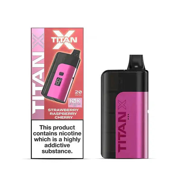 Titan X Prefilled Rechargeable Pod Vape Kit - Box of 5 | Wholesale Vape Supplies UK My Store