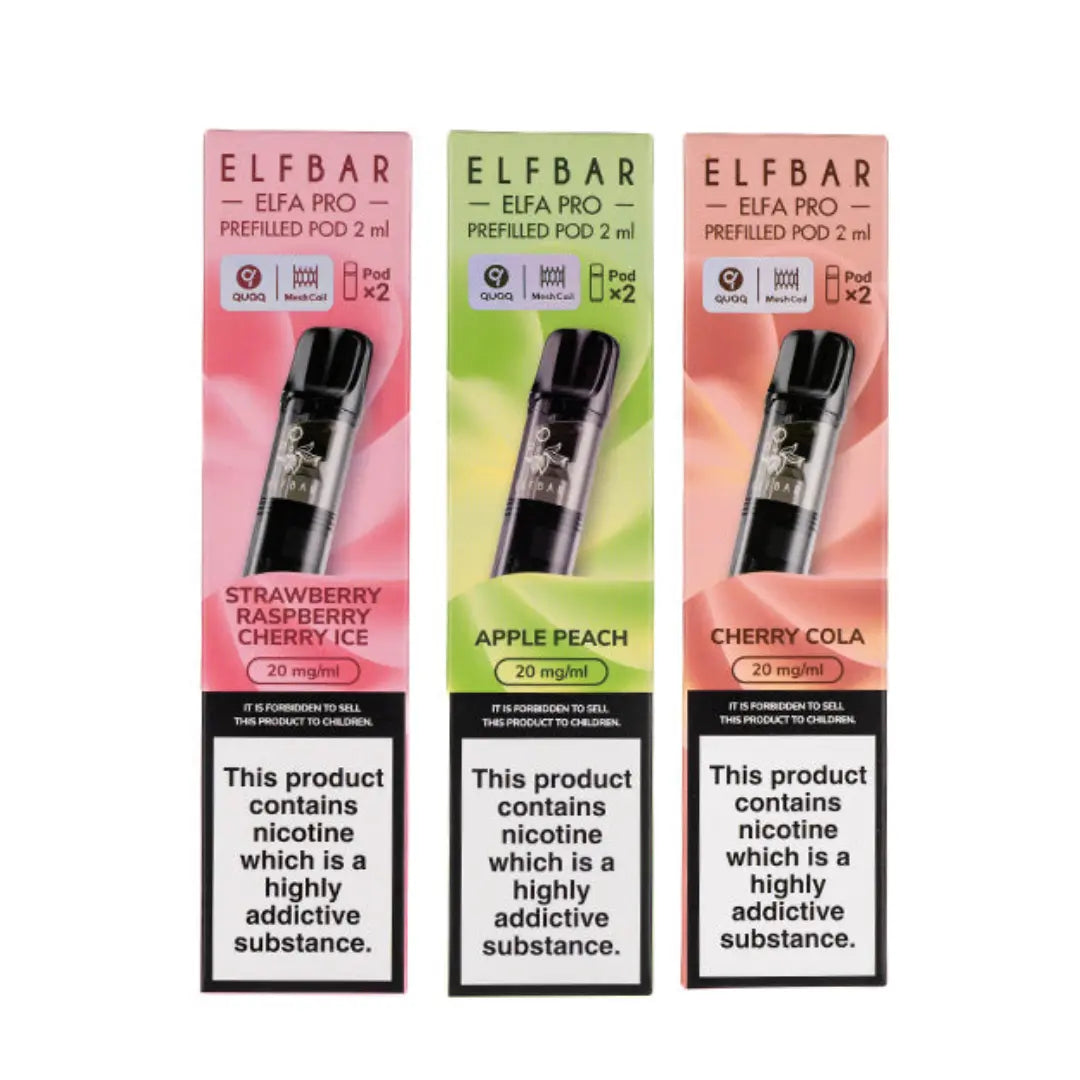 Elf Bar Elfa Pro Prefilled Pods - Vape Mart Uk