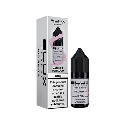 Elux Legend Nic Salts 20mg - Vanilla Tobacco