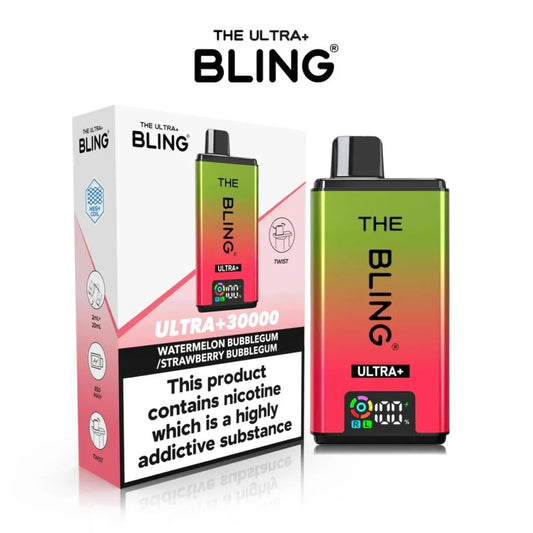 Bling 30K Puffs - Watermelon Bubblegum / Strawberry Bubblegum