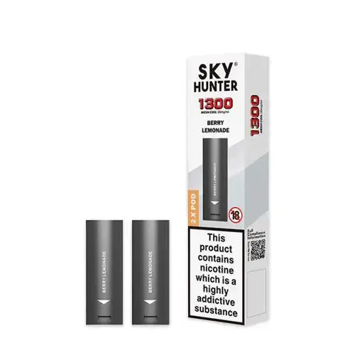 Sky Hunter 1300 Prefilled Vape Pods - Vape Mart Uk