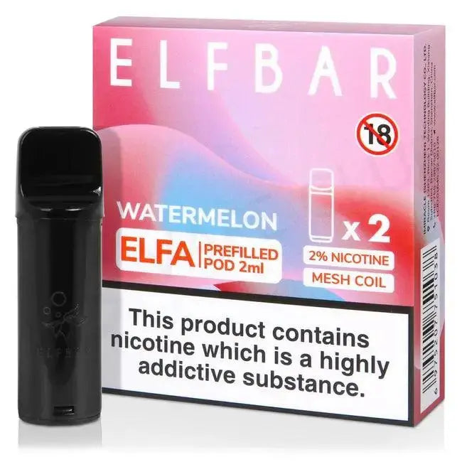 Elf Bar Elfa Pre-Filled Pods - Box of 10 - Vape wholesale supplies