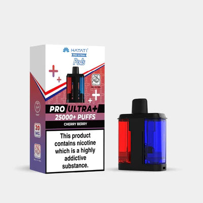 Hayati Pro Ultra+ 25K Pods Compliant Post June 1st  Cherry Berry