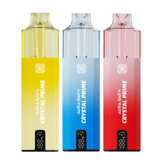 Crystal Prime 10000 Prefilled Pod Vape Pack of 5 Vape Wholesale Supplies