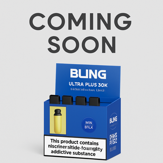 The Bling Ultra Plus 30K Replacement Pods – Box of 10 The Crystal Bling