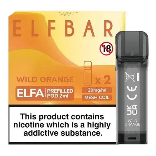 Elf Bar Elfa Pre-Filled Pods - Box of 10 - Vape wholesale supplies