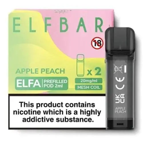 Elf Bar Elfa Pre-Filled Pods - Box of 10 - Vape wholesale supplies