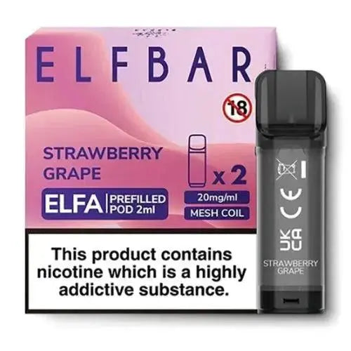 Elf Bar Elfa Pre-Filled Pods - Box of 10 - Vape wholesale supplies