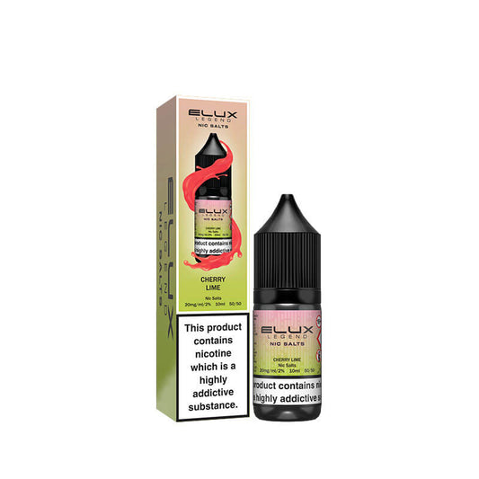 Elux Legend Nic Salts 10mg - Cherry Lime