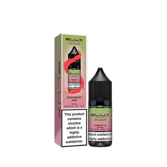 Elux Legend Nic Salts 10mg - Strawberry Kiwi