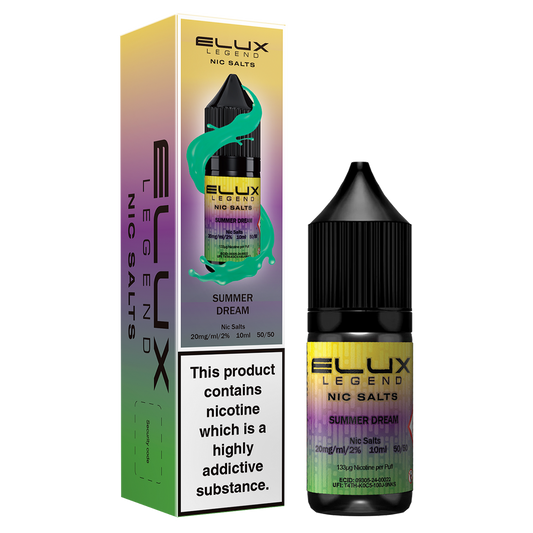Elux Legend Nic Salts 10mg - Summer Dream