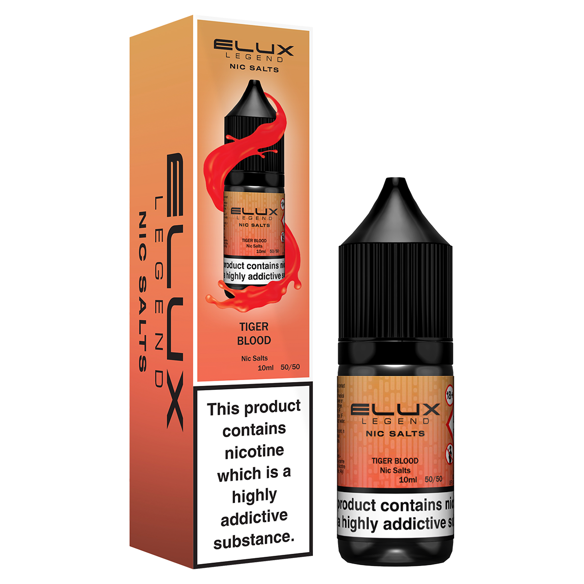 Elux Legend Nic Salts 10mg - Tiger Blood