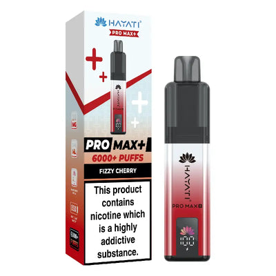 Hayati Pro Max+ 6000+ Pods Fizzy Cherry
