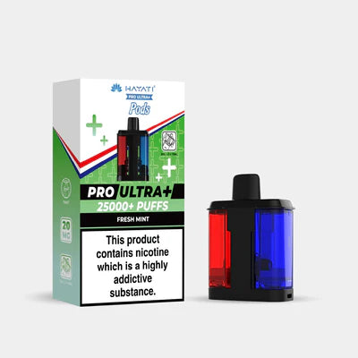 Hayati Pro Ultra+ 25K Pods Compliant Post June 1st  Fresh Mint