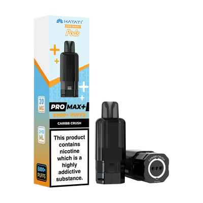 Hayati Pro Max+ 6000+ Pods  Caribb Crush